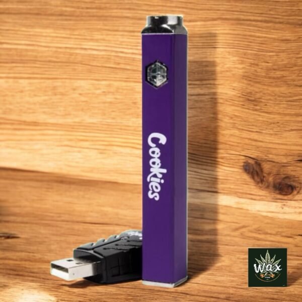 Batería Cookies 500 mAh | Voltaje ajustable 3.3V – 4.8V | Modo Precalentamiento | Rosca 510