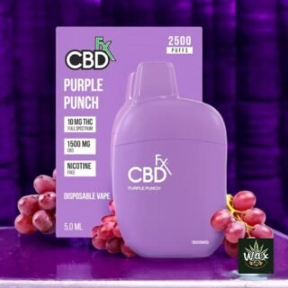 Vape desechable | 1500 mg CBD + Delta 9 CBDfx