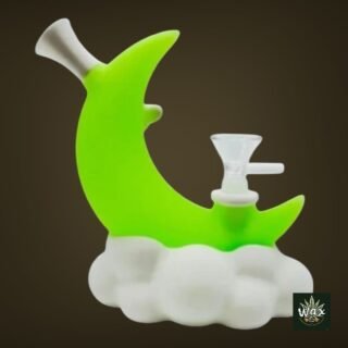 Bong Moon Glow in the Dark Luna | 6.3" | Silicona + Pyrex