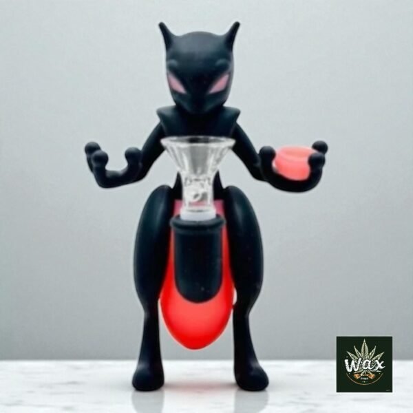 Tokémon | Mewtwo Bubbler 6" Glow | Brilla en la oscuridad + Bowl de Pyrex