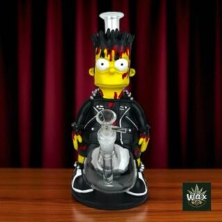 Vinyl Simpsons Bart Bong 11" | Diseño Halloween + Boquilla 14 mm