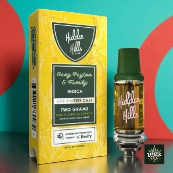 Hidden Hills | Cartucho de Wax Desechable Live Shatter HHC 2000 mg | 2 ml