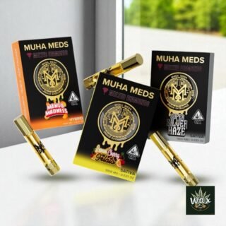 MUHA MEDS | Cartucho Melted Diamonds 1g – Extracto Premium con Terpenos Naturales