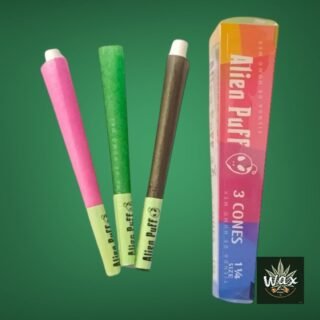 Alien Puff | Conos 1¼ - Glow In The Dark (Sin flor)