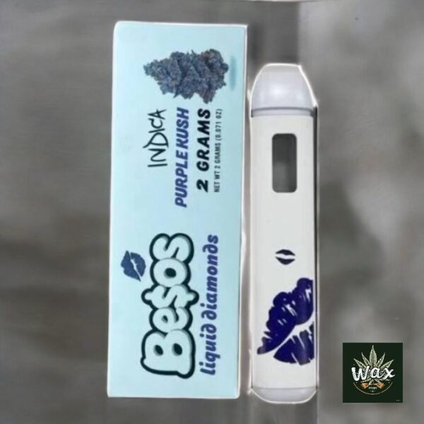 Besos Vape Desechable de Wax 2g | Liquid Diamonds | Alta Potencia