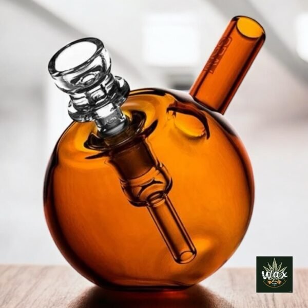 Bubbler (Bong) Esférico de Bolsillo | Vidrio Borosilicato 7.6 cm