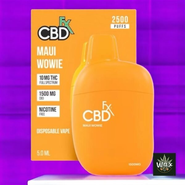 Vape desechable | 1500 mg CBD + Delta 9 CBDfx