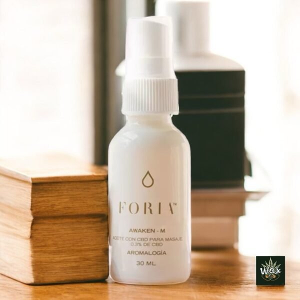 Foria Awaken M | Aceite Íntimo Estimulante con CBD | 30 ml