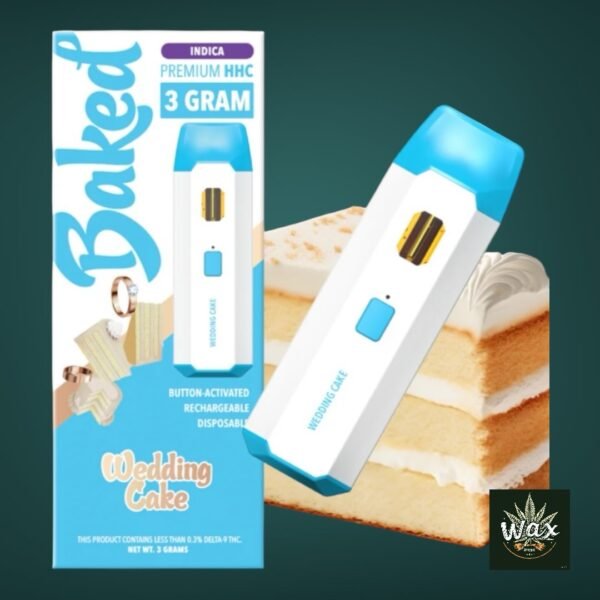 Baked Vape Desechable | 3000 mg Premium | HHC | Triple potencia sin CBD