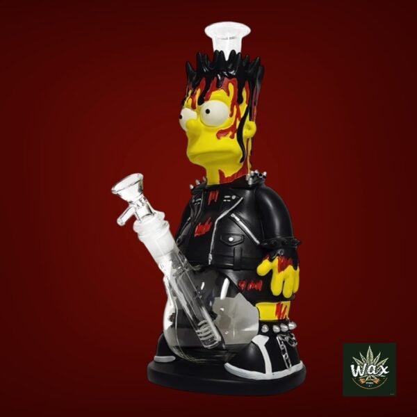Vinyl Simpsons Bart Bong 11" | Diseño Halloween + Boquilla 14 mm