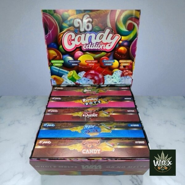Whole Melt Edición V6 / Candy / Gelato / Tropical , Candy 2gr | Pluma Desechable de Wax de Alta Potencia