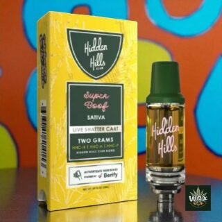 Hidden Hills | Cartucho de Wax Desechable Live Shatter HHC 2000 mg | 2 ml