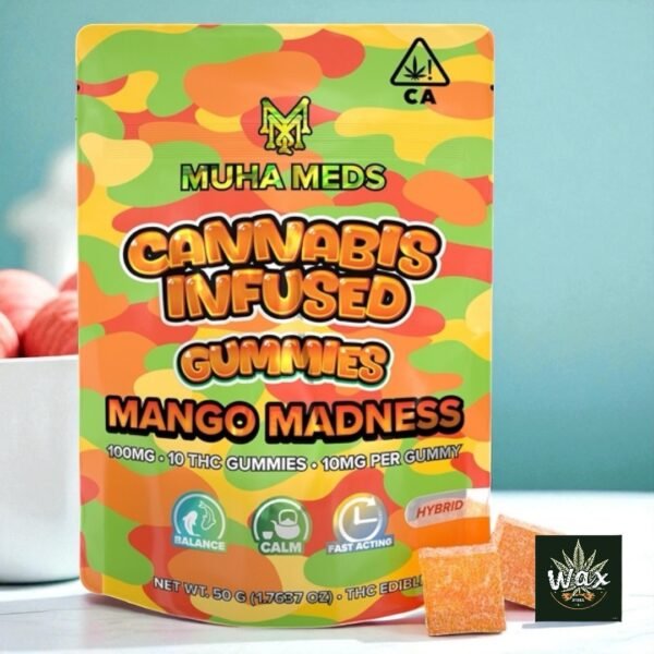 Muha Gummies | 100mg | Infusionadas con THC – Sabor y potencia en cada mordida