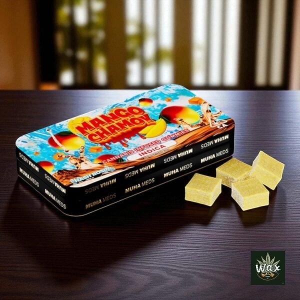 Muha Meds | Hash Rosin Gomitas 500mg THC – Edibles premium con extracto solventless
