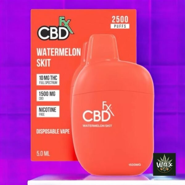 Vape desechable | 1500 mg CBD + Delta 9 CBDfx