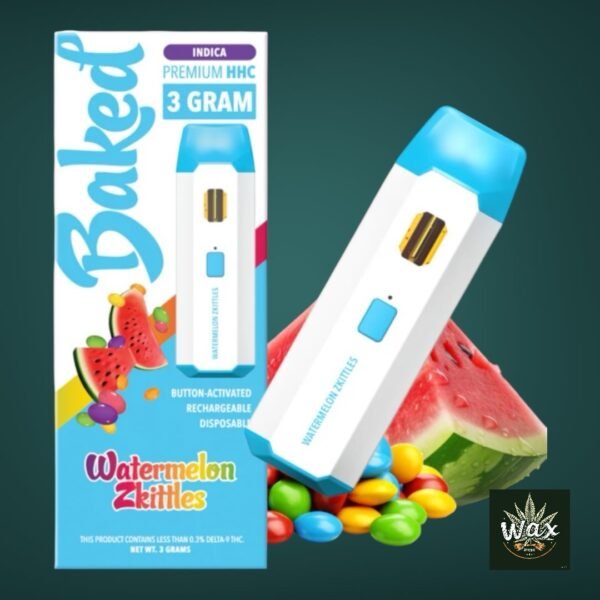 Baked Vape Desechable | 3000 mg Premium | HHC | Triple potencia sin CBD