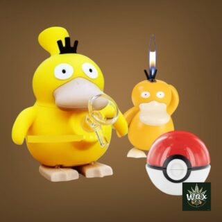 Tokémon | Starter Pack Pokémon 3pz. – Bong Spyduck + Encendedor + Grinder Pokebola
