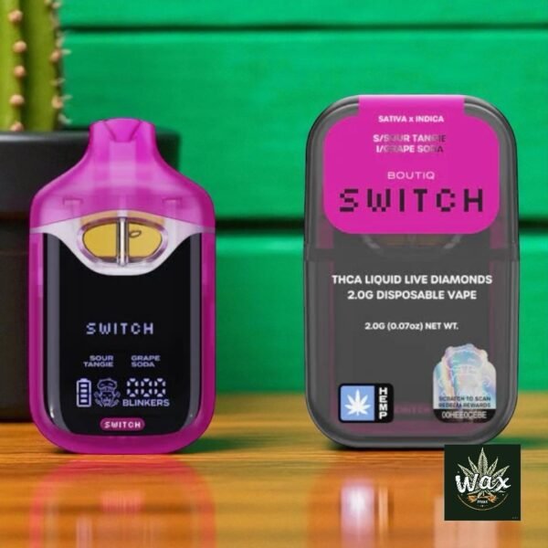 Boutiq Switch 2gr Doble Tanque de Sabor (Liquid Live Diamonds) (Wax)