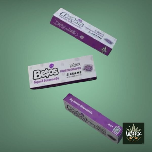Besos Vape Desechable de Wax 2g | Liquid Diamonds | Alta Potencia