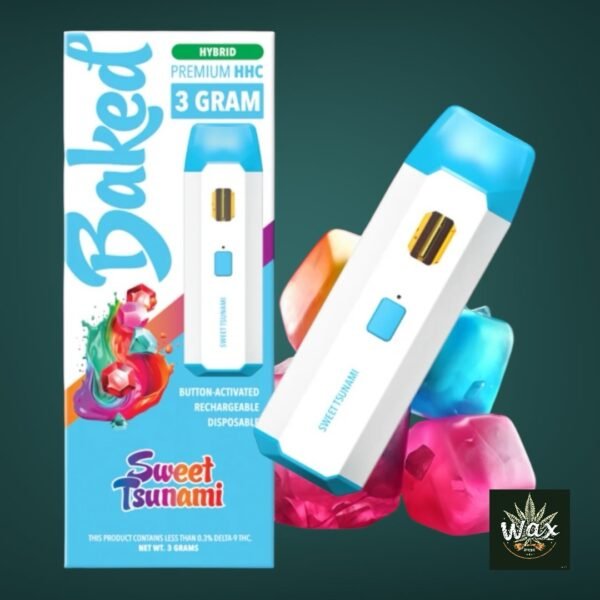 Baked Vape Desechable | 3000 mg Premium | HHC | Triple potencia sin CBD
