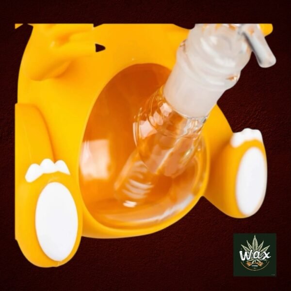 okémon | Charizard Bong – Bubbler de silicona con bowl de vidrio removible