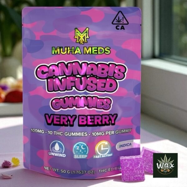 Muha Gummies | 100mg | Infusionadas con THC – Sabor y potencia en cada mordida