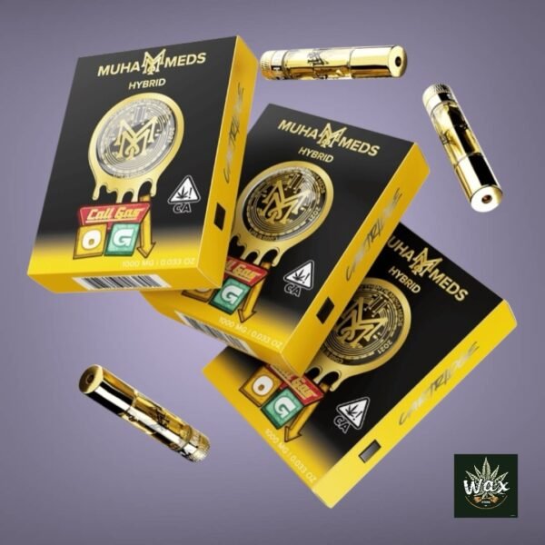 MUHA MEDS | Cartuchos de Destilado Premium 1ML – Variedad de Sabores