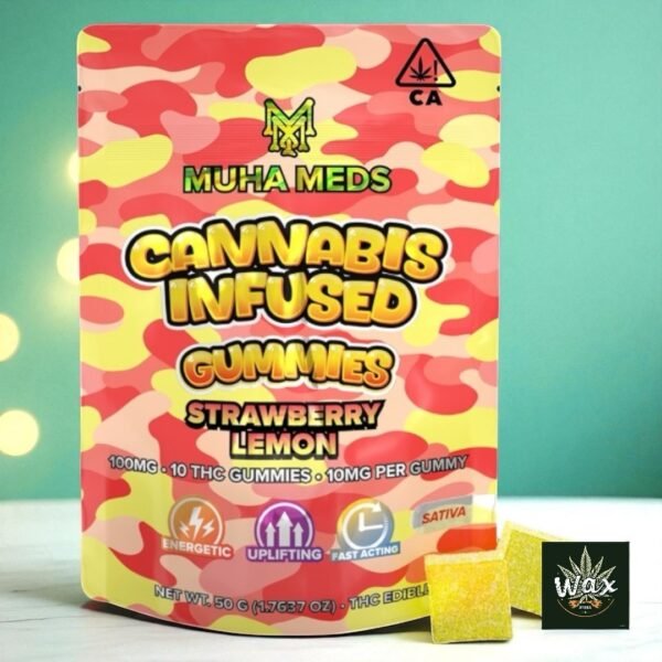 Muha Gummies | 100mg | Infusionadas con THC – Sabor y potencia en cada mordida