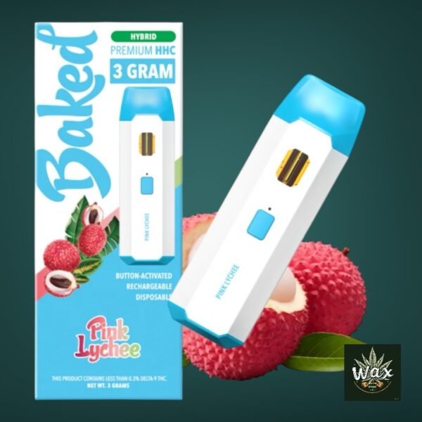 Baked Vape Desechable | 3000 mg Premium | HHC | Triple potencia sin CBD