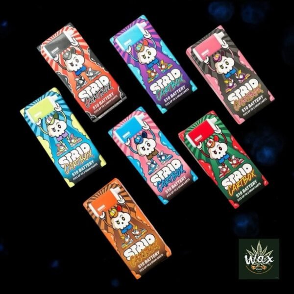 Batería para cartuchos 1g y 2g | STRIO CARTBOX | Rosca 510 | Calidad PREMIUM