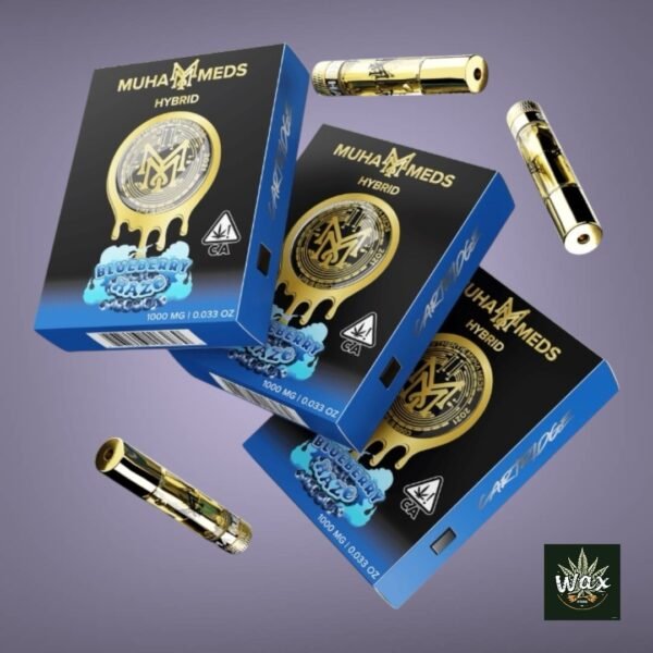MUHA MEDS | Cartuchos de Destilado Premium 1ML – Variedad de Sabores