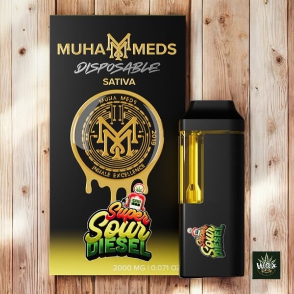 Muha Meds Led 2gr | Vape desechable de wax