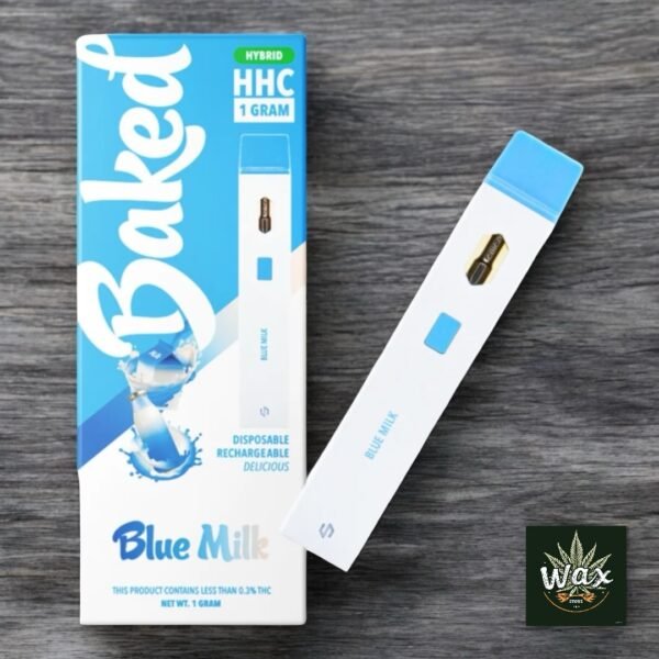Baked Vape Desechable | 1g | HHC | Botón anti-obstrucción y Potencia Real