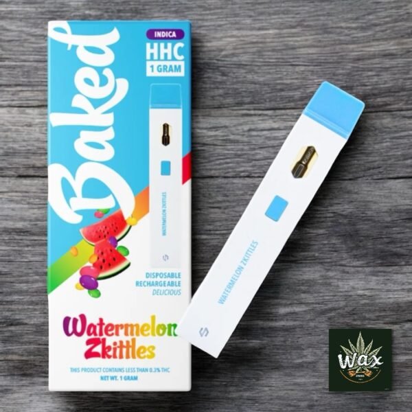 Baked Vape Desechable | 1g | HHC | Botón anti-obstrucción y Potencia Real