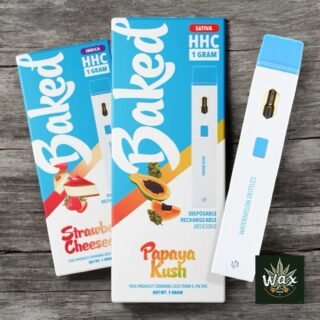 Baked Vape Desechable | 1g | HHC | Botón anti-obstrucción y Potencia Real