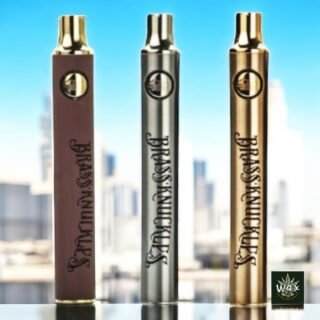 Brass Knuckles 900 mAh Batería Ajustable 510 Thread | Voltaje Variable y Modo Precalentamiento