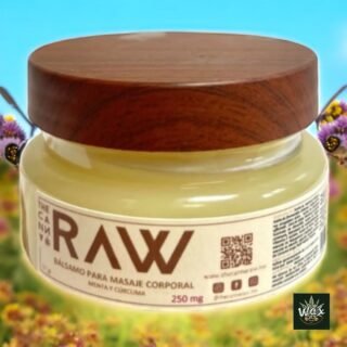 💪 Bálsamo Muscular para masaje con CBD | The Canna Raw 🌿