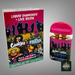 Cookies X Freak Brothers 2gr Dual Tanq | Vape desechable doble sabor (Wax)