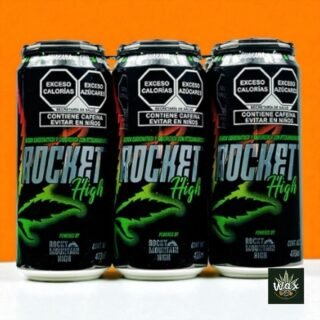 Rocket High | Bebida Energética con CBD, Guaraná y Cafeína