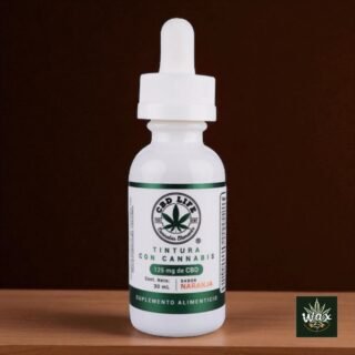 Tintura con Cannabis sabor Naranja | 125 mg de CBD | Aceites Naturales y Omega 3