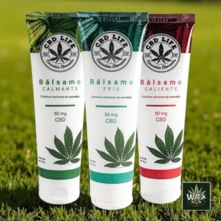 3 Pack Bálsamos Mix CBD Life | Caliente, Frío y Calmante | Ideal para masajes, deporte y uso diario
