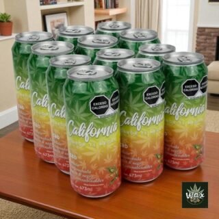 California Té Negro con CBD | Refrescante, sin THC, sin gluten