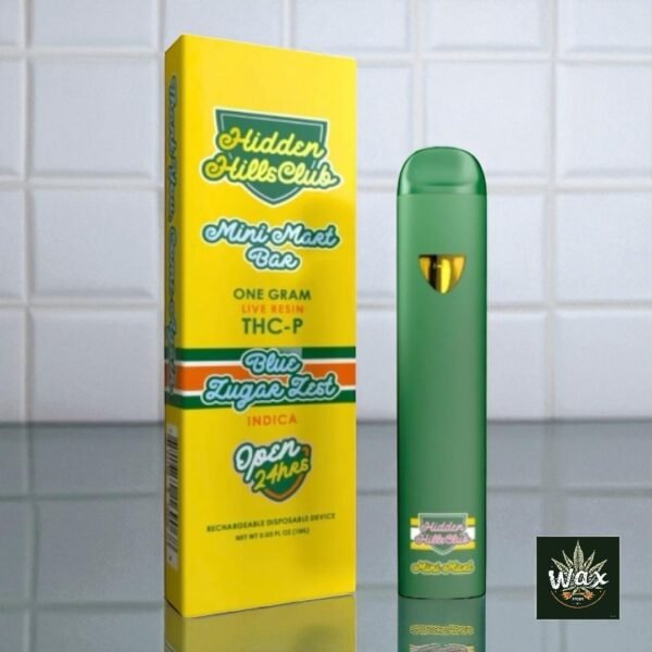 Hidden Hills – Pluma de Wax Desechable THC-P 1g