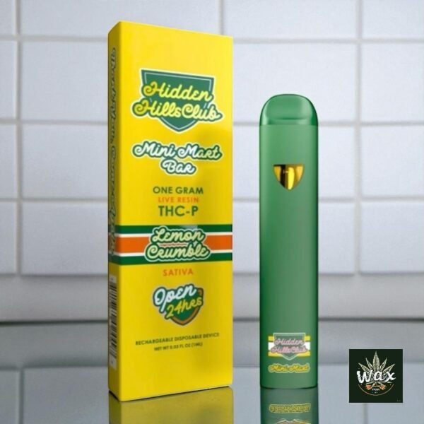 Hidden Hills – Pluma de Wax Desechable THC-P 1g