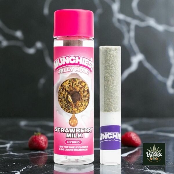 Munchies | 2g THCA Diamond Jelly Holes – Prerolados con corazón de liquid diamonds