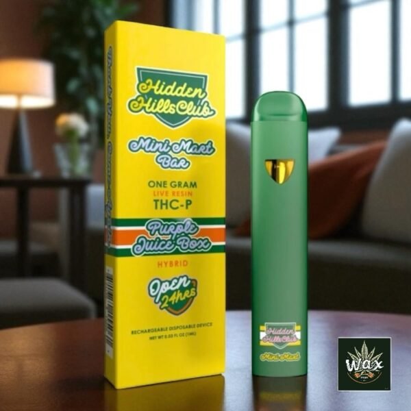Hidden Hills – Pluma de Wax Desechable THC-P 1g
