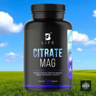 Citrate Mag | Citrato de Magnesio | Nueva Fórmula Potenciada | 240 Cápsulas