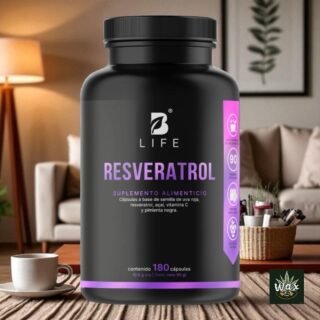 Resveratrol B Life® | 500 mg por cápsula | 180 cápsulas