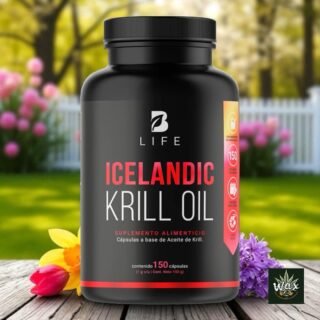Icelandic Krill Oil B Life® | 1000 mg Aceite de Krill por porción | 150 Cápsulas | Con EPA, DHA, Astaxantina y Fosfolípidos