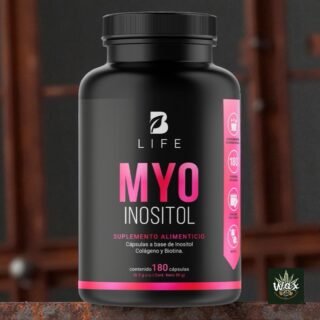 Myo Inositol B Life® | Inositol Puro 480 mg + Biotina y Colágeno Hidrolizado | 180 Cápsulas